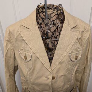 Indigo Palms Best Fit Jacket, Women's XL, Tan Worn Once Like New
